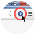 1. A new icon has appeared in your browser. Click it!